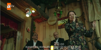 Kanatsız Kuşlar Azime’nin Söylediği Türkü ‘Bahcelerde Börülce Oynar Gelin Görümce’